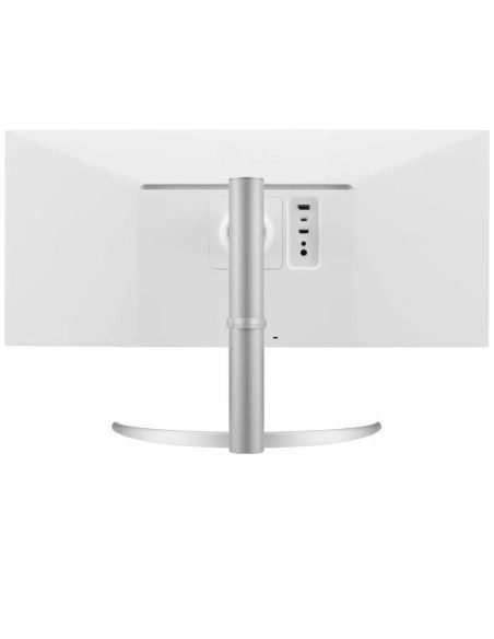 Monitor profesional ultrapanorámico lg ultrawide 34wq650-w 34'/ wfhd/ multimedia/ regulable en altura/ plata y blanco
