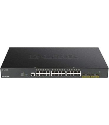 Switch gestionable d-link smart dgs-1250-28xmp 28 puertos/ rj-45 10/100/1000 poe/ sfp