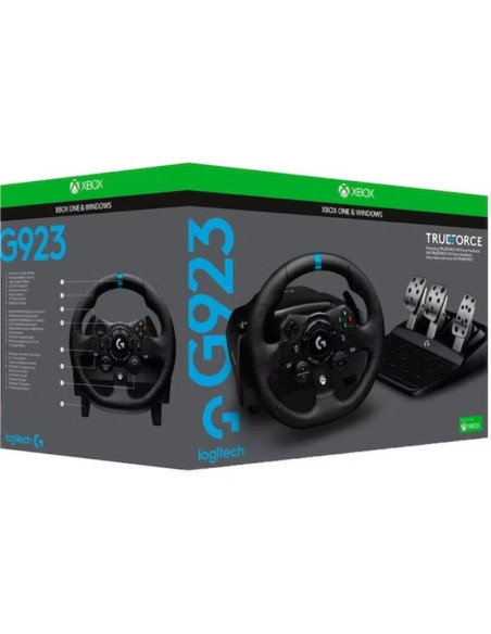 Volante con pedales logitech g293 trueforce para xbox series xjs/ xbox one/ pc