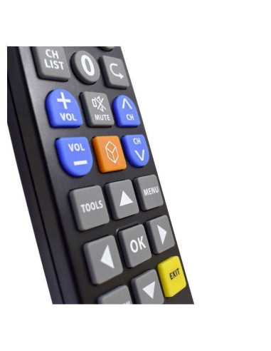 Mando para tv samsung tmurc502 compatible con samsung/ lg/ philips/ sony/ panasonic