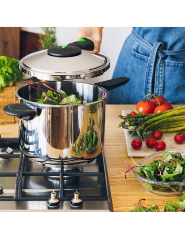 Olla a presión monix m911002/ 6l/ apta para inducción