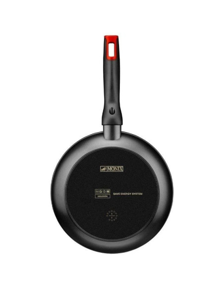 Sartén monix titan rock m810028/ ø28cm/ aluminio forjado/ apta para inducción