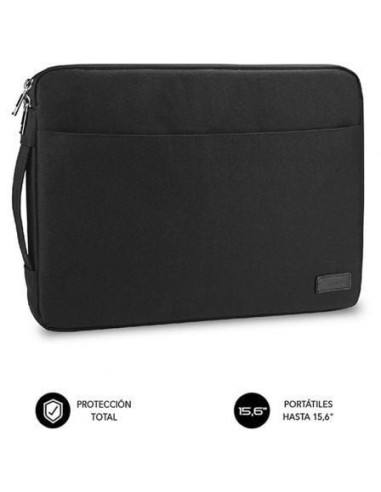 Funda subblim urban laptop sleeve para portátiles hasta 15.6'/ negra