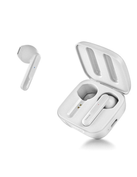 Auriculares bluetooth ngs ártica move con estuche de carga/ autonomía 7h/ blancos