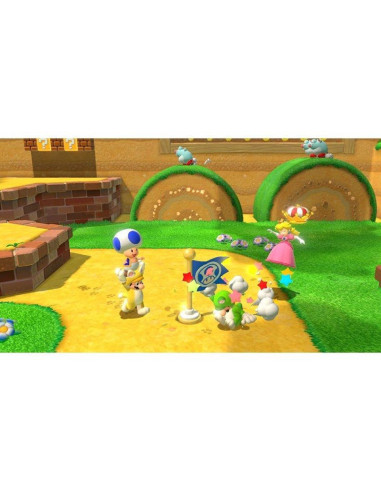 Juego para consola nintendo switch super mario 3d world + bowsers fury