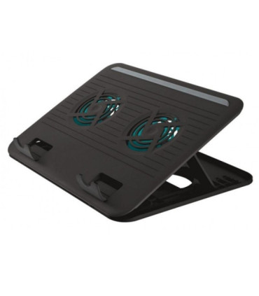 Soporte refrigerante trust cyclone para portátiles hasta 15.6'