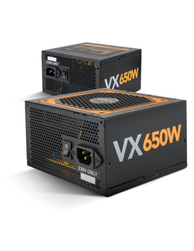 Fuente de alimentación nox urano vx/ 650w/ ventilador 12cm/ 80 plus bronze