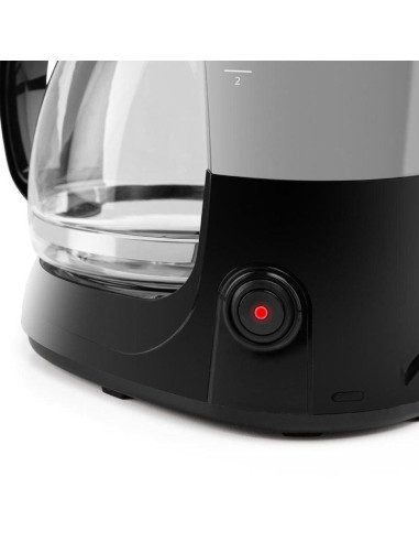 Cafetera de goteo orbegozo cg 4061/ 12 tazas/ negra