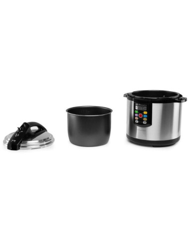 Olla eléctrica programable orbegozo hpe 6075/ 1000w/ capacidad 6l