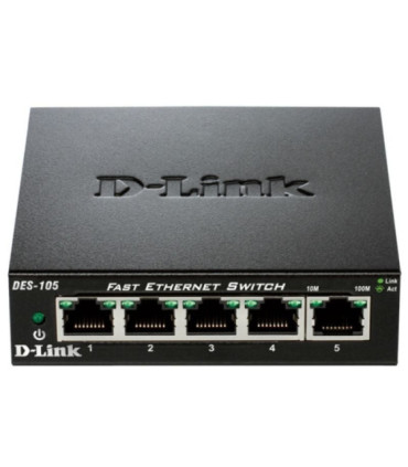 Switch d-link des-105 5 puertos/ rj-45 10/100