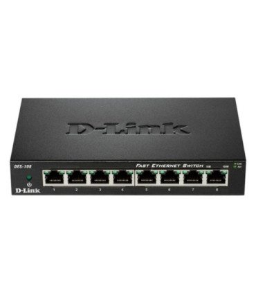 Switch d-link des-108 8 puertos/ rj-45 10/100