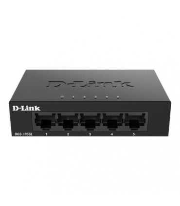 Switch d-link dgs-105gl 5 puertos/ rj-45 10/100/1000