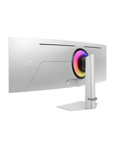 Monitor gaming ultrapanorámico curvo samsung odyssey oled g9 s49cg934su 49'/ dual qhd/ 0.03ms/ 240hz/ oled/ multimedia/ plata