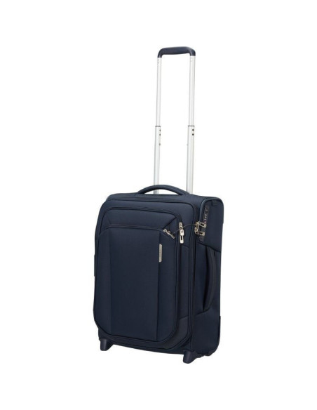 Maleta de cabina samsonite respark upright expansible 55cm/ 55x40x27cm/ 2 ruedas/ azul medianoche