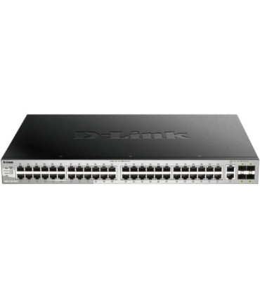 Switch gestionable d-link dgs-3130-54ts/e 50 puertos/ rj-45 10gbps/ sfp/ poe