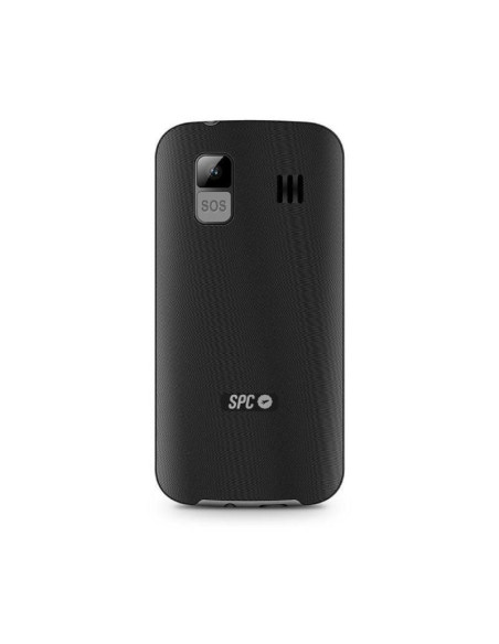 Teléfono móvil spc fortune 2 para personas mayores/ negro
