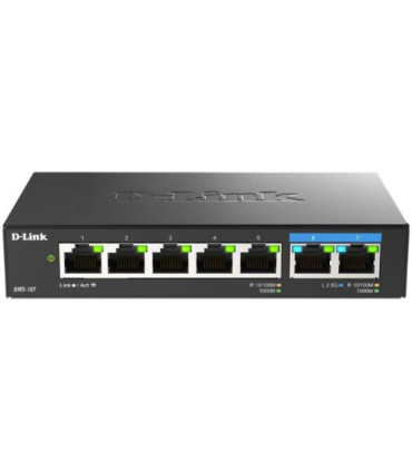 Switch d-link dms-107 7 puertos/ rj-45 10/100/1000