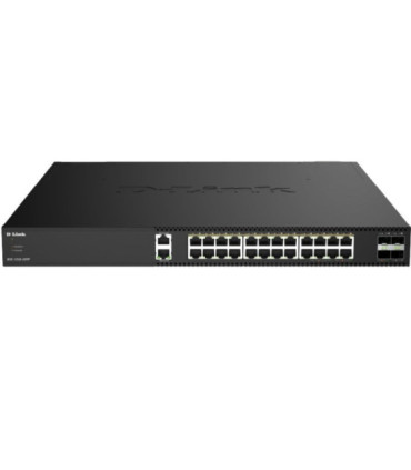 Switch gestionable d-link dxs-1250-28yp/e 24 puertos/ rj-45 10gbps/ sfp/ poe