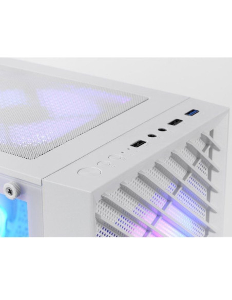 Caja gaming minitorre mars gaming mc-vortex/ blanca