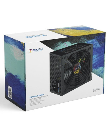 Fuente de alimentación tooq tqapolo-700sp/ 700w/ ventilador 14cm