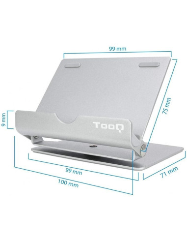 Soporte para smartphone/tablet tooq ph0002-s
