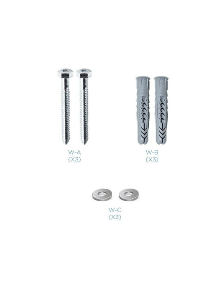 Soporte de pared fijo inclinable tooq lp1342t-b para tv de 23-42'/ hasta 35kg