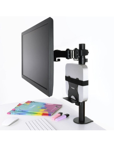 Soporte para minipc tooq tcch0001-b/ hasta 5kg