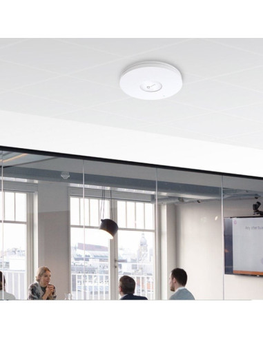 Punto de acceso inalámbrico tp-link omada eap670/ wifi 6/ poe+/ 5378mbps/ 2.4ghz 5ghz/ antenas de 5dbi/ wifi 802.11