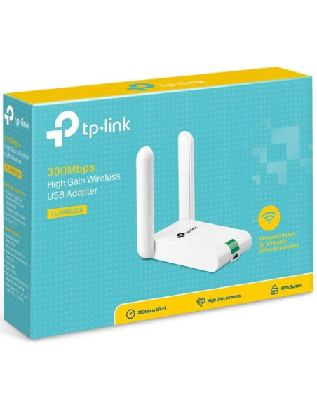 Adaptador usb - wifi tp-link tl-wn822n/ 300mbps