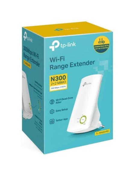 Repetidor inalámbrico tp-link tl-wa854re 300mbps/ 2 antenas internas