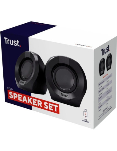 Altavoces trust polo 2.0/ 8w/ 2.0