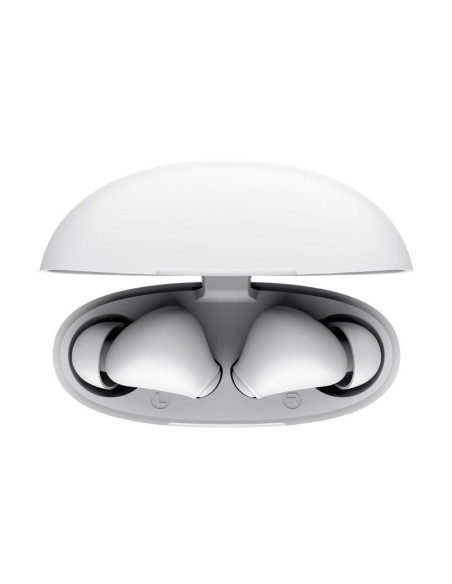 Auriculares bluetooth trust yavi enc con estuche de carga/ blancos