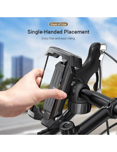 Soporte de smartphone para bici vention ksfb0/ negro