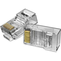 Conector rj45 iddr0-100/ cat.6 utp/ 100 uds