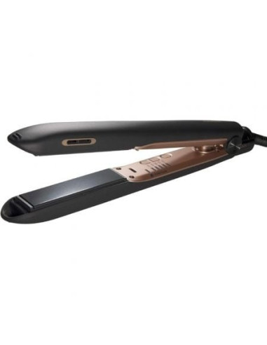 Plancha para el pelo panasonic eh-phs9k/ rosa y negra