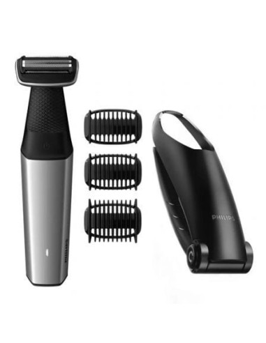 Afeitadora philips bodygroom series 5000 bg5020/15/ con batería/ 5 accesorios