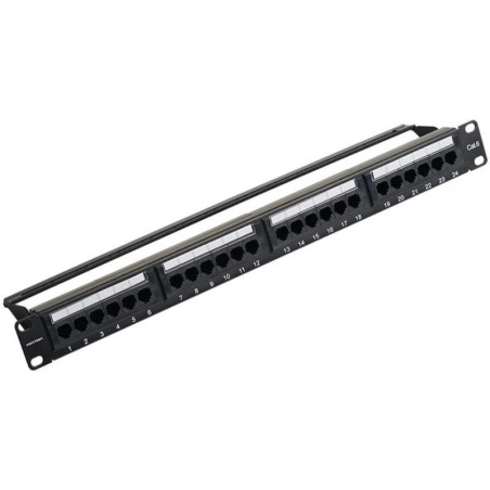 Patch panel aisens kgcb0/ 24 puertos/ cat.6