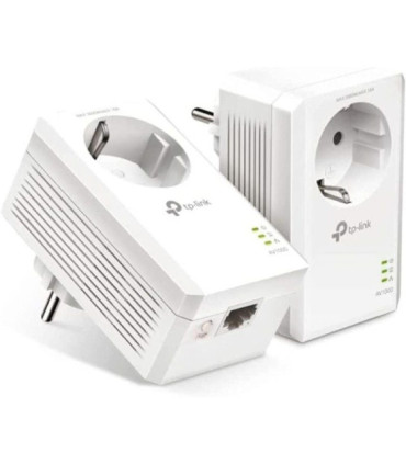 Adaptador powerline tp-link tl-pa7017p kit av1000 1000mbps/ alcance 300m/ pack de 2