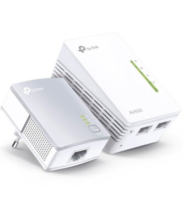 Adaptador powerline tp-link wpa4221kit 600mbps/ alcance 300m/ pack de 2