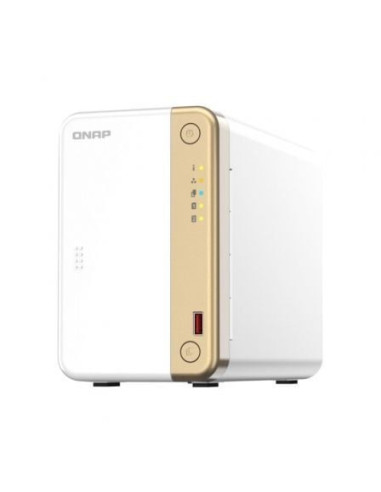 Nas qnap ts-262-4g/ 2 bahías 3.5'- 2.5'/ 4gb/ formato torre