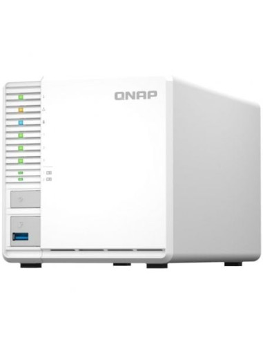 Nas qnap ts-364-8g/ 3 bahía 3.5'-2.5'/ 8gb ddr4/ formato torre