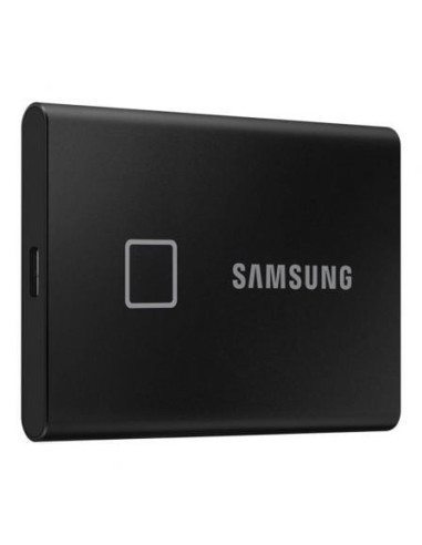 Disco externo ssd samsung portable t7 touch 2tb/ usb 3.2/ negro