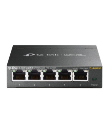 Switch tp-link easy smart tl-sg105e v2 5 puertos/ rj-45 10/100/1000