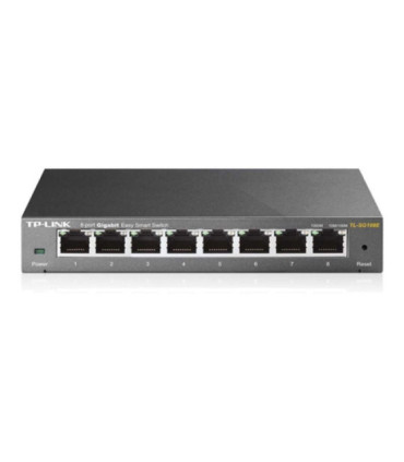 Switch tp-link easy smart tl-sg108e 8 puertos/ rj-45 10/100/1000