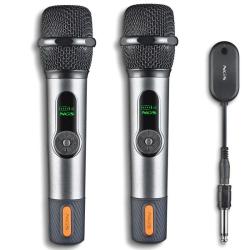 Pack de 2 Micrófonos Inalámbricos NGS Singer Star Duo
