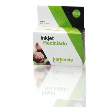 Cartucho de tinta reciclado karkemis brother lc-3219xl/ alta capacidad/ amarillo