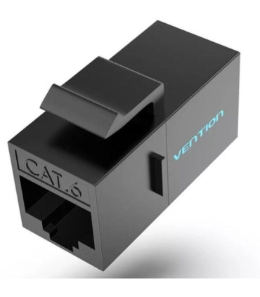 Conector rj45 vention ipgb0 cat6 utp/ negro