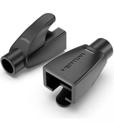 Funda protectora rj45 vention iodb0-50/ 50 uds/ negra