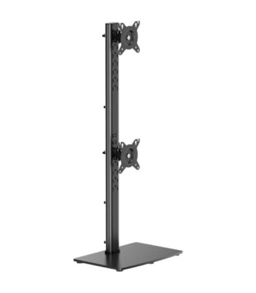 Soporte de mesa para 2 monitores aisens dt34tsr-459/ giratorio/ inclinable/ hasta 12kg