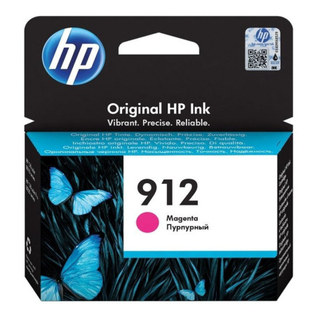 Cartucho de tinta original hp nº912/ magenta